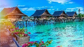 2月含春节【马来西亚：沙巴+仙本那 5晚7天四飞半自助游】8999元起